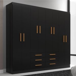 Guarda-Roupa Paris 1,82m - 8 portas - Evidência