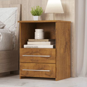 Mesa de Cabeceira Bruna - Quarta Divisão