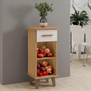 Balcão Arte Star 1 Gaveta Branco Arte Móveis