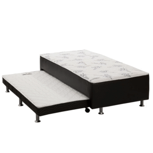 Cama Box Solteiro com Auxiliar Union Ortopédica Ortobom