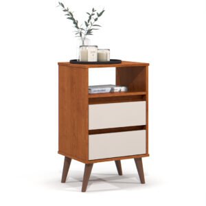 Mesa de Cabeceira Retrô Roma - EJ Móveis